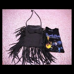 Soft leather crossbody